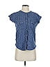 Burton Durable Goods Tweed Blue Short Sleeve Blouse Size S - photo 1