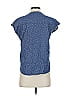 Burton Durable Goods Tweed Blue Short Sleeve Blouse Size S - photo 2