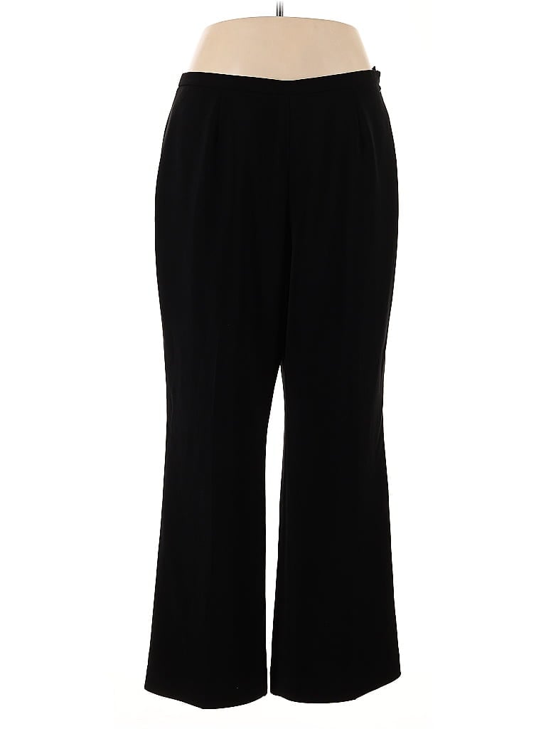 Pre-owned Collections For Le Suit Dress Pants In Black