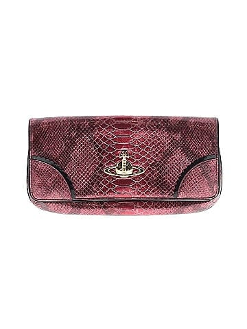 Vivienne Westwood Patent Leather Frilly Snake Clutch (view 1)