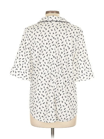 Ann Taylor Short Sleeve Blouse (view 2)