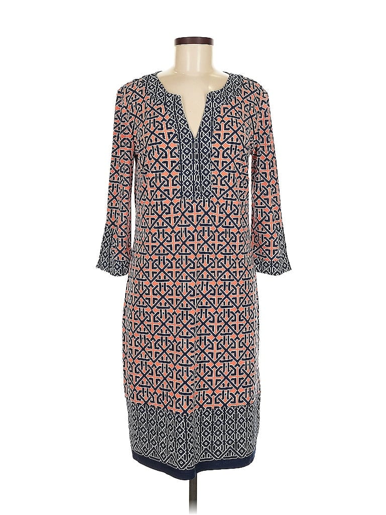 Pre-owned Liz Claiborne Career Casual Dress In Gray