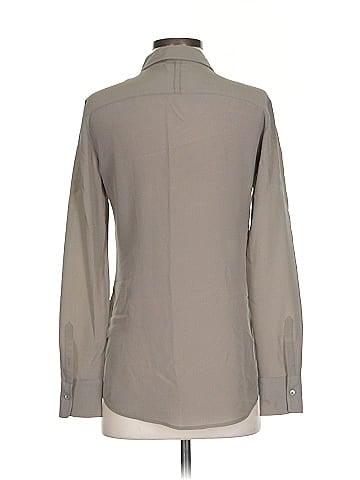Babaton Long Sleeve Silk Top (view 2)