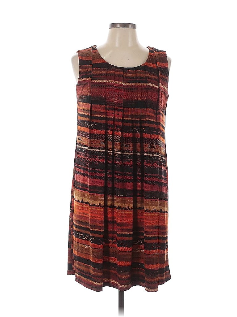 Pre-owned Ronni Nicole Casual Dress In Brown