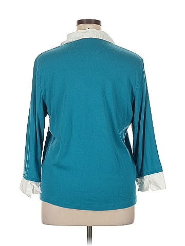 Karen Scott 3/4 Sleeve Top (view 2)