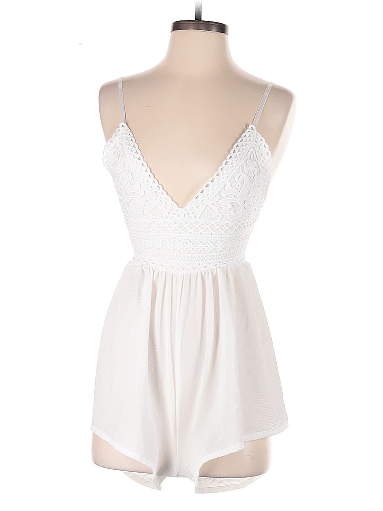 Pre-owned Unbranded Romper In White