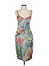 David Meister Print Blue Cocktail Dress Size 2 - photo 1