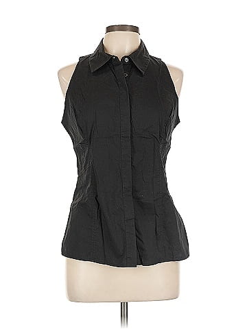 Laundry by Shelli Segal Sleeveless Button-Down Shirt (view 1)