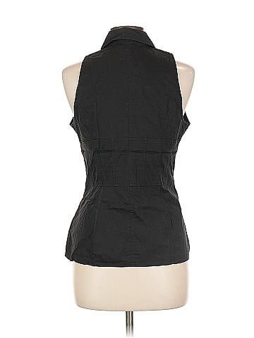 Laundry by Shelli Segal Sleeveless Button-Down Shirt (view 2)