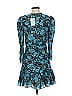 Tanya Taylor 100% Silk Paisley Blue Casual Dress Size 4 - photo 2