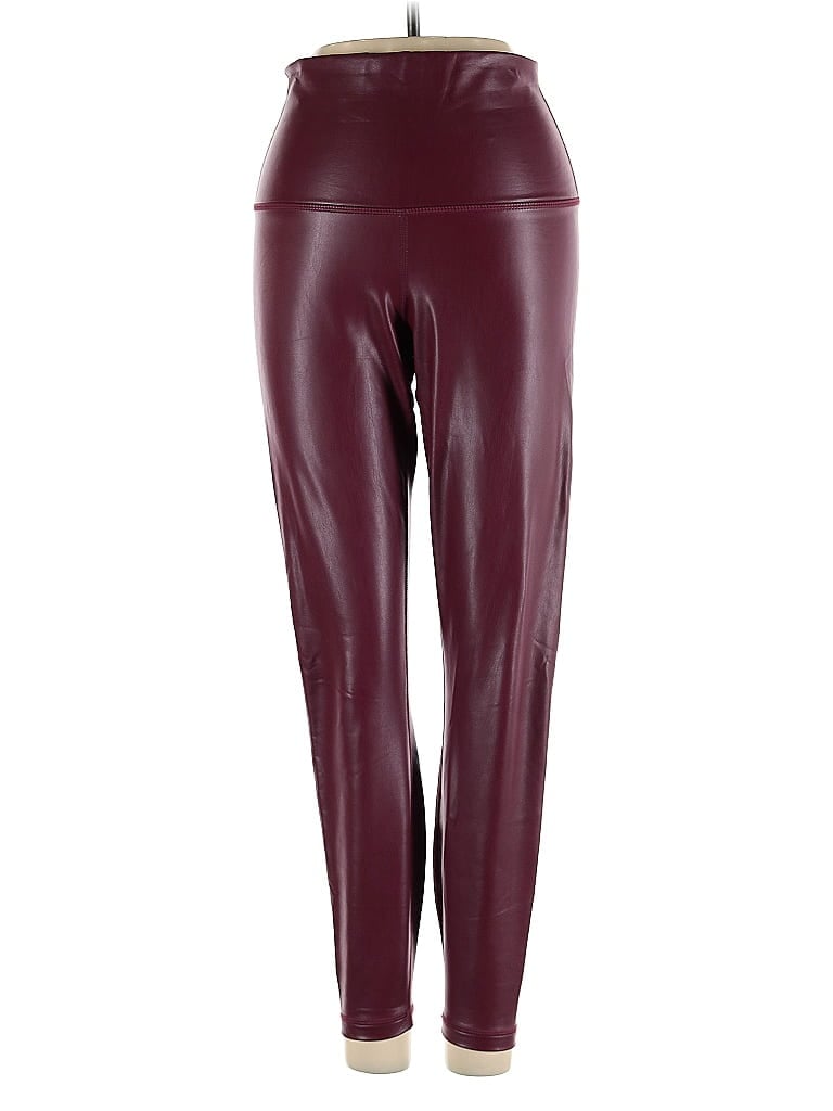 Pre-owned 90 Degree By Reflex Active Pants In Burgundy