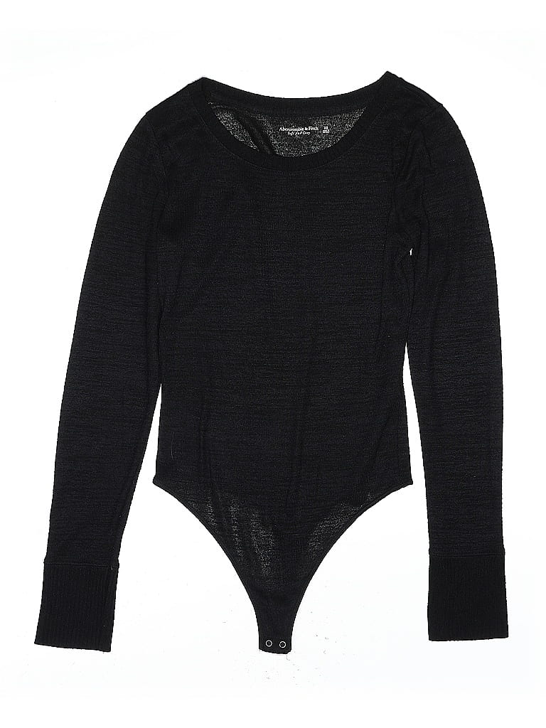 Pre-owned Abercrombie & Fitch Bodysuit In Black