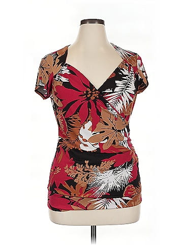 Maurices Short Sleeve Blouse (view 1)