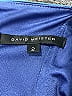 David Meister Blue Cocktail Dress Size 2 - photo 7