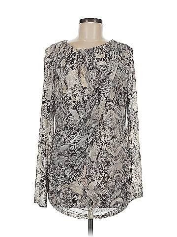 INC International Concepts Long Sleeve Blouse (view 1)