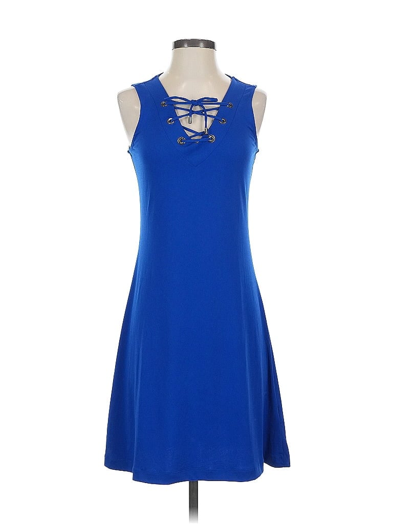 Pre-owned Philosophy Republic Clothing Casual Dress In Blue