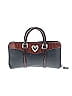 Brighton 100% Leather Hearts Brown Black Leather Satchel One size - photo 3