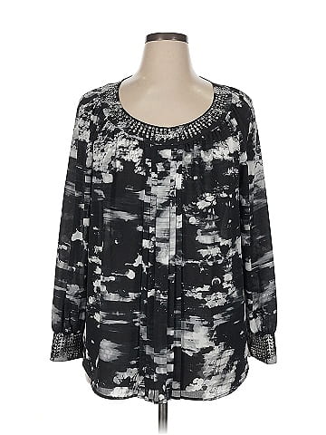 Alfani Long Sleeve Blouse (view 1)