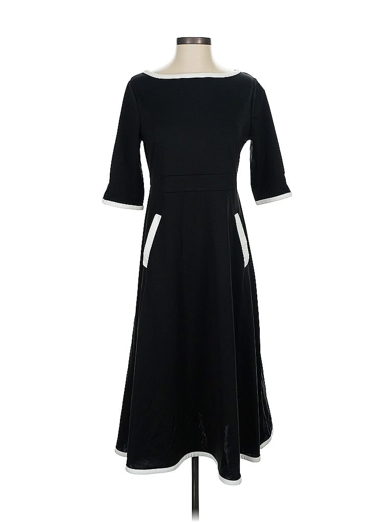 Pre-owned Made With Love Casual Dress In Black
