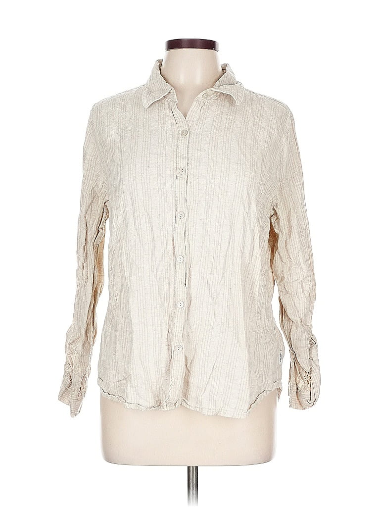Luca Button Down in Ivory