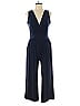 Gilli Solid Blue Jumpsuit Size L - photo 1