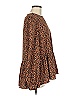 Pomander Place 100% Polyester Brown Long Sleeve Blouse Size M - photo 3