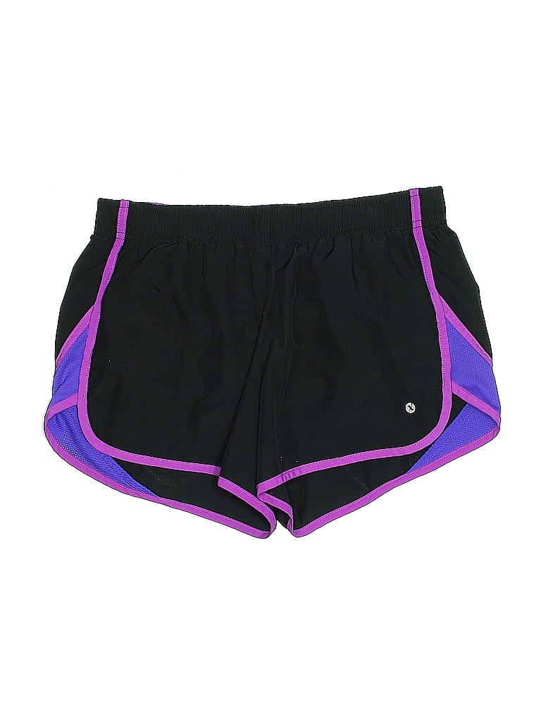 Xersion 100% Polyester Color Block Purple Athletic Shorts Size S - photo 1