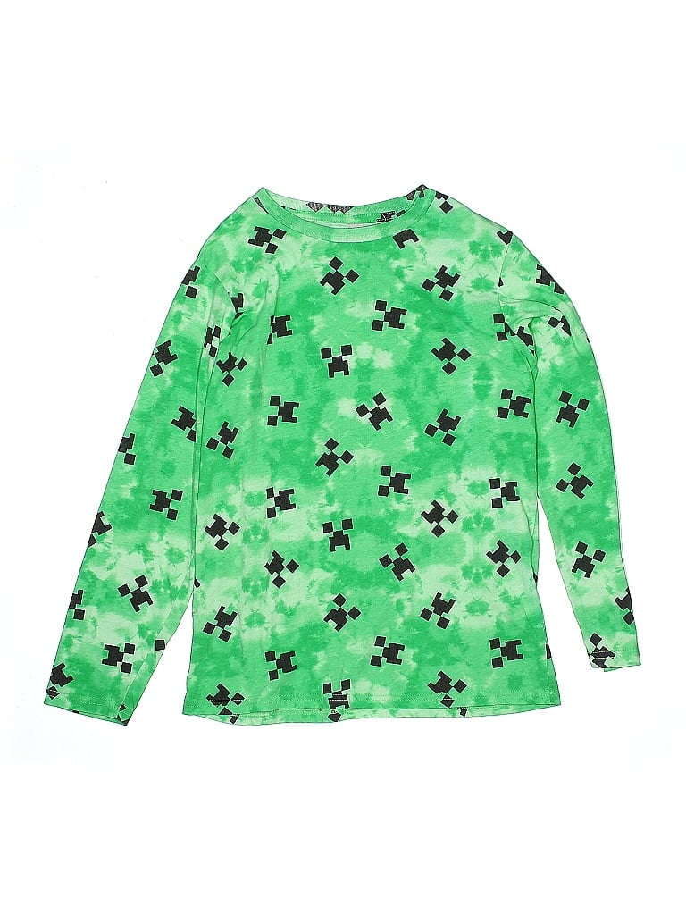 Mojang Green Long Sleeve T-Shirt Size L (kids) - photo 1