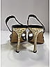 Jimmy Choo 100% Leather Black Embellished Slingback Leather Heels Size EU 39 1/2 - photo 9