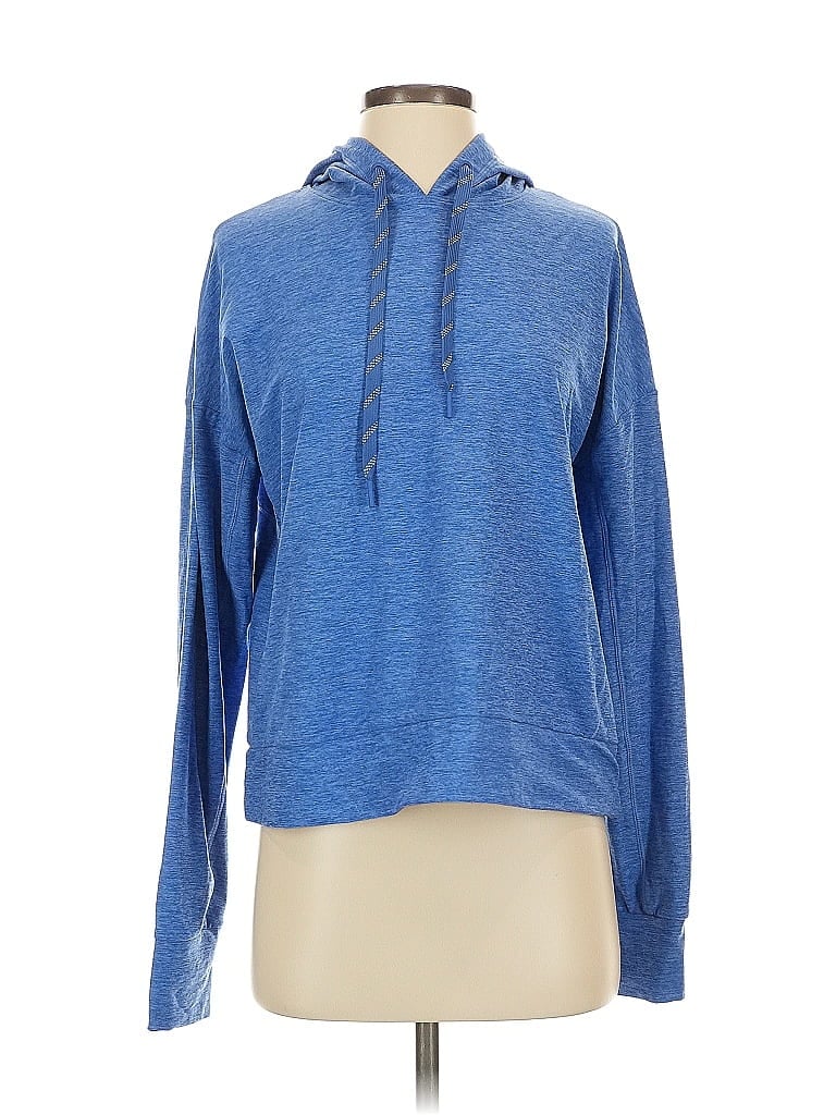 Pre-owned Flx Zip Up Hoodie In Blue