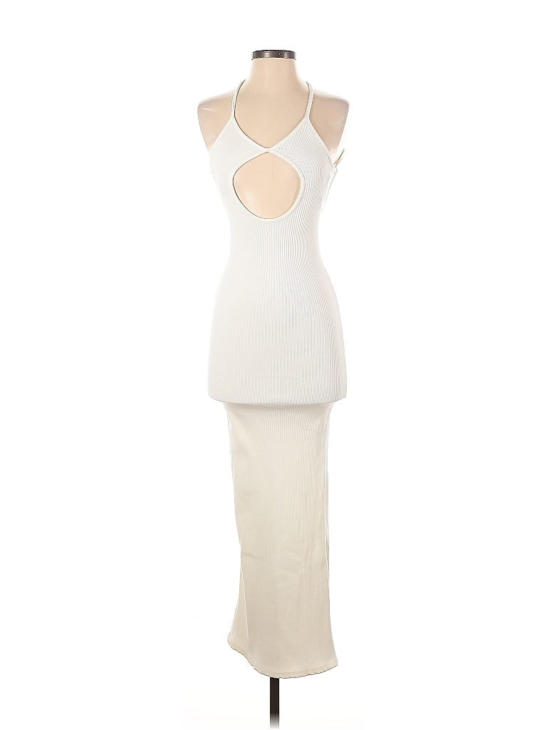 Fashion Nova Cocktail Dress In White