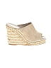 Prada Tan Suede Espadrille Wedges Size EU 38 - photo 1