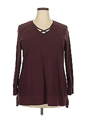 Cj Banks Long Sleeve Top