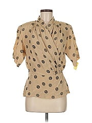 Doncaster Collection Short Sleeve Silk Top