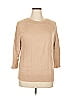 Ann Taylor LOFT Outlet Tan Pullover Sweater Size XL - photo 1