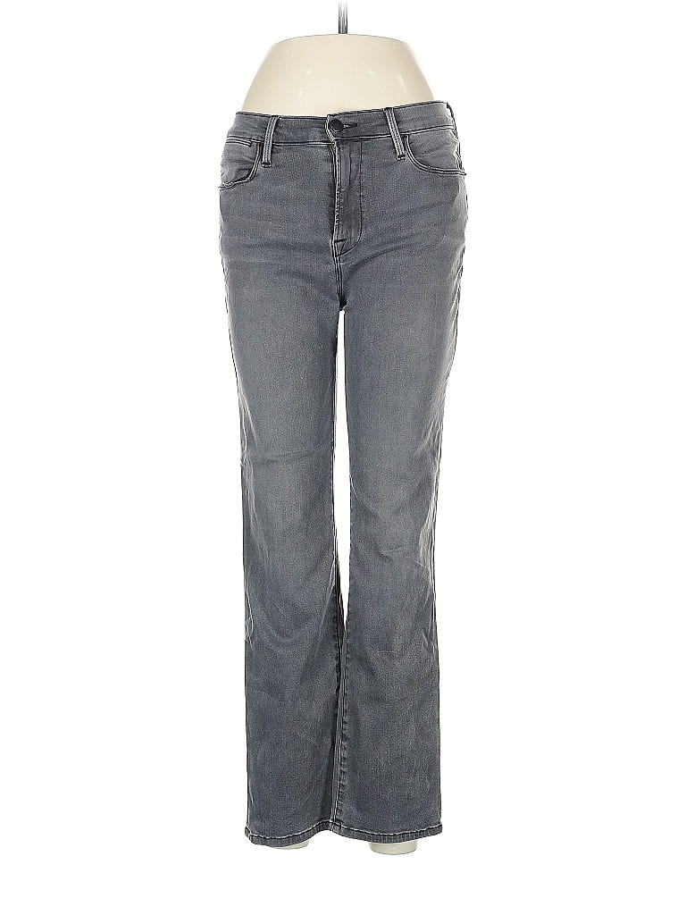 Pre-owned Frame Jeans In Gray