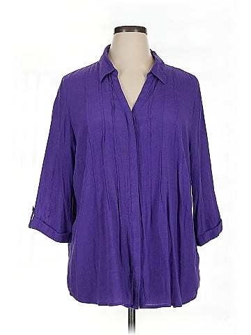Catherines 3/4 Sleeve Blouse (view 1)