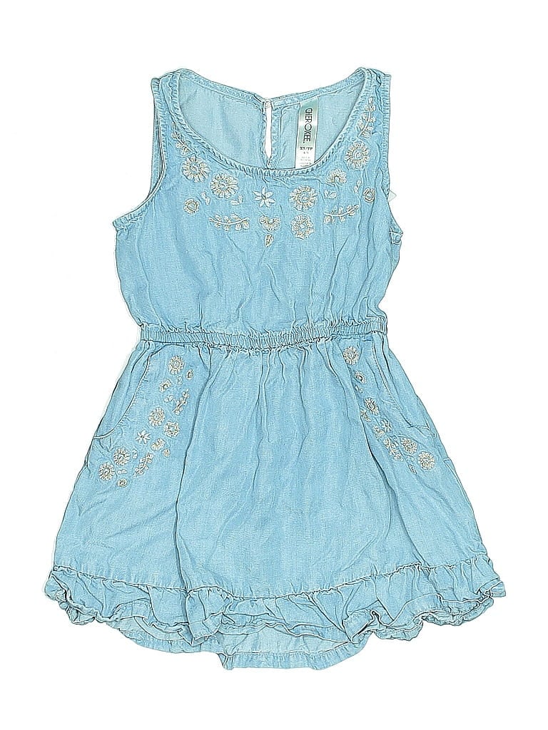 Click to view more detailed imagery on our partner's website Pre-owned Cherokee Kids' Dress In Blue