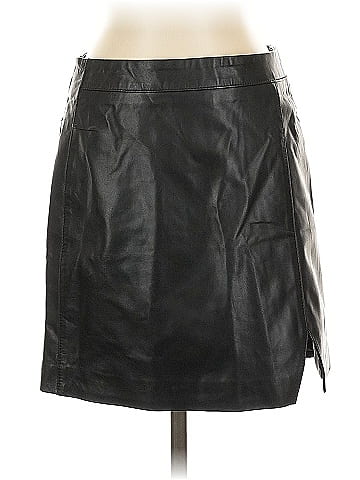 Lita By Ciara Leather Skirt (view 1)