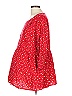 Seraphine 100% Viscose Red 3/4 Sleeve Blouse Size 12 - photo 4