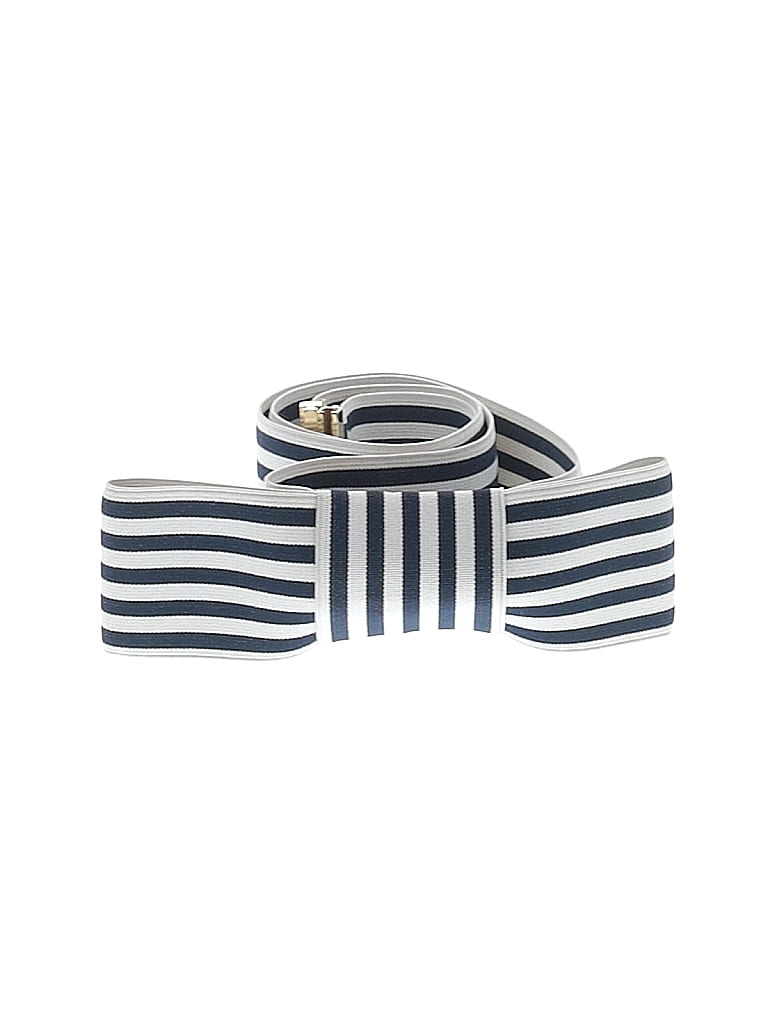 Kate Spade New York Stripes Blue Belt Size L 69 off ThredUp