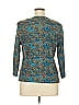 Cj Banks Teal 3/4 Sleeve Top Size 0X - photo 2