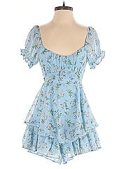 Blue Rain Romper