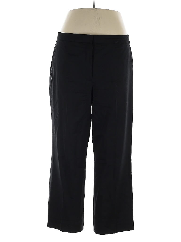 St. John 100% Spandex Black Dress Pants Size 14 - photo 1