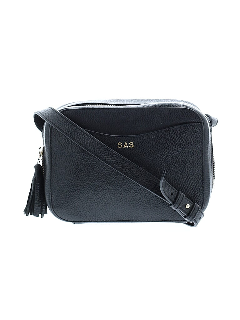 Cuyana Black Leather Crossbody Bag One size - photo 1