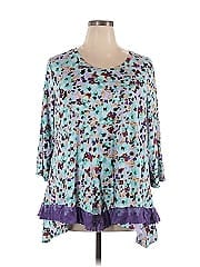 Logo By Lori Goldstein 3/4 Sleeve Blouse