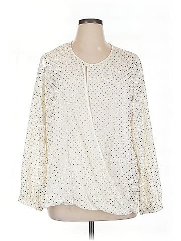 Ashley Stewart Long Sleeve Blouse (view 1)
