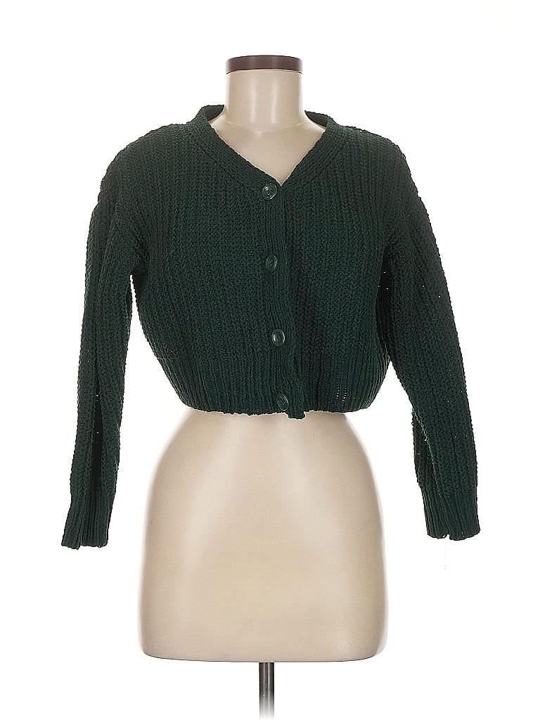 Love Tree Green Cardigan Size M - photo 1