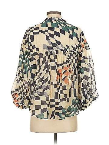 Fate 3/4 Sleeve Blouse (view 2)