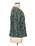 Cj Banks Teal 3/4 Sleeve Top Size 0X - photo 3